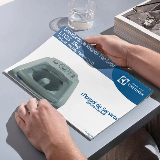 Manual de servicio de la lavadora Electrolux LTC15 - Descargar PDF