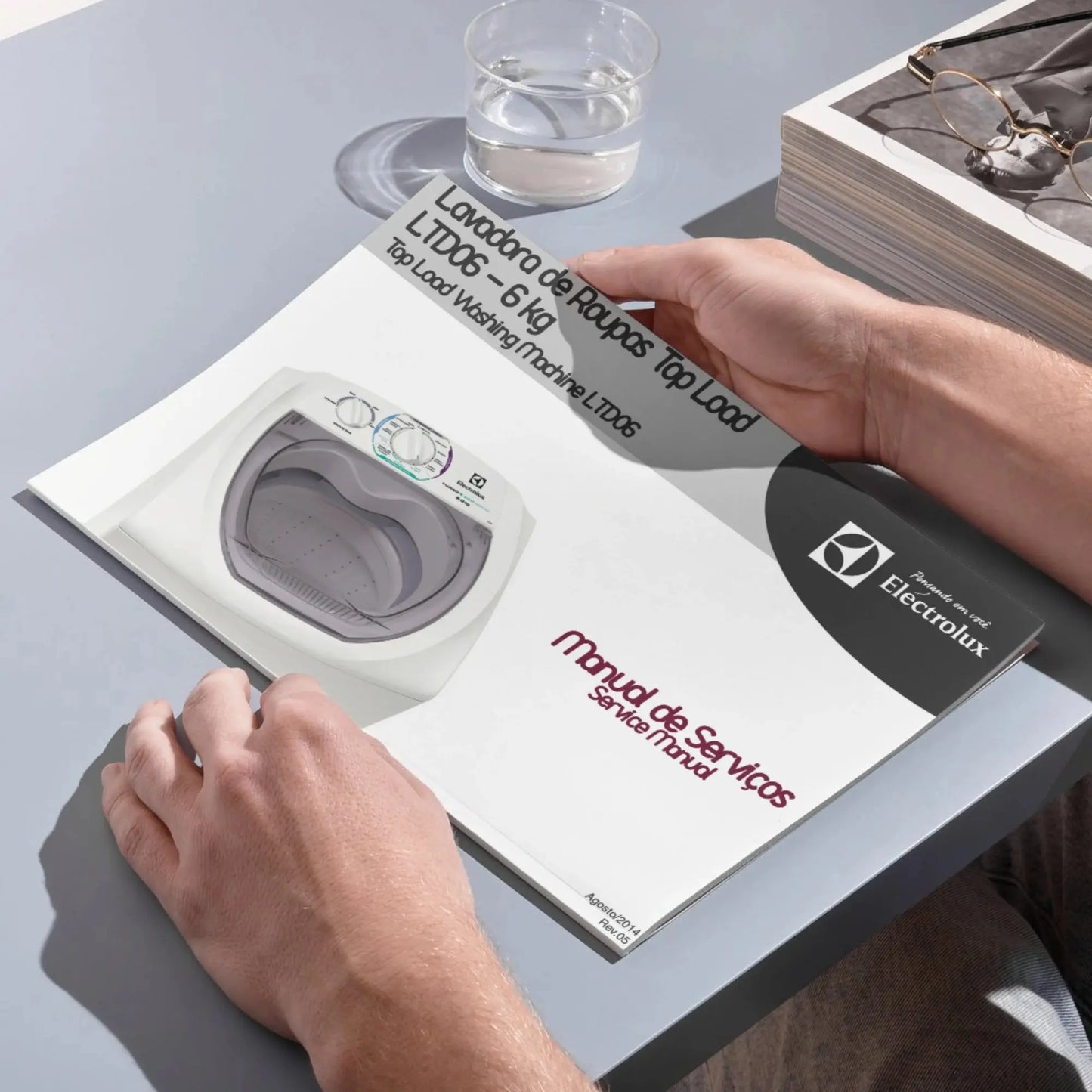 Manual Técnico de Serviços Lavadora Electrolux LTD06 - Baixar PDF Electrolux