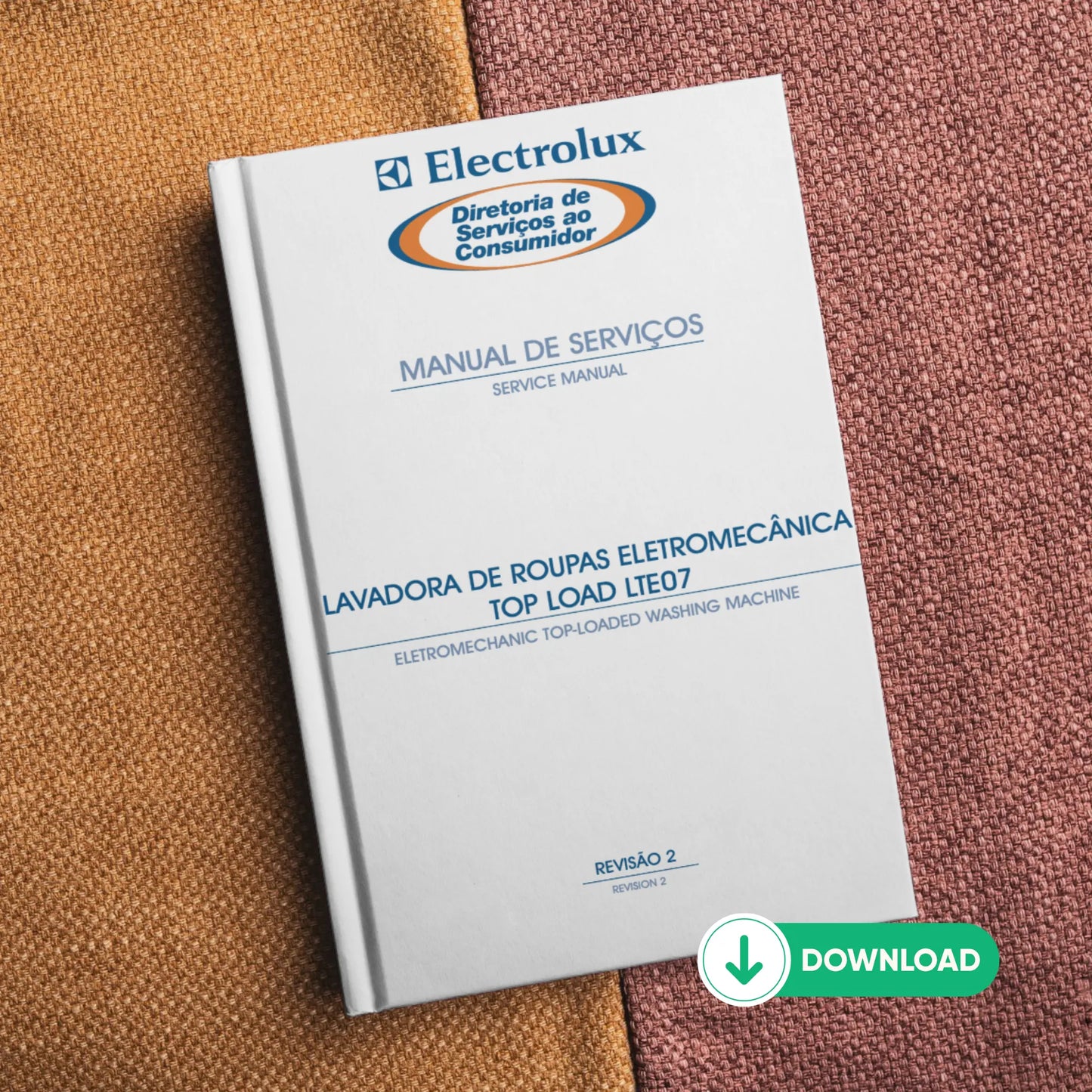 Manual Técnico de Serviços Lavadora Electrolux LTE07 - Baixar PDF