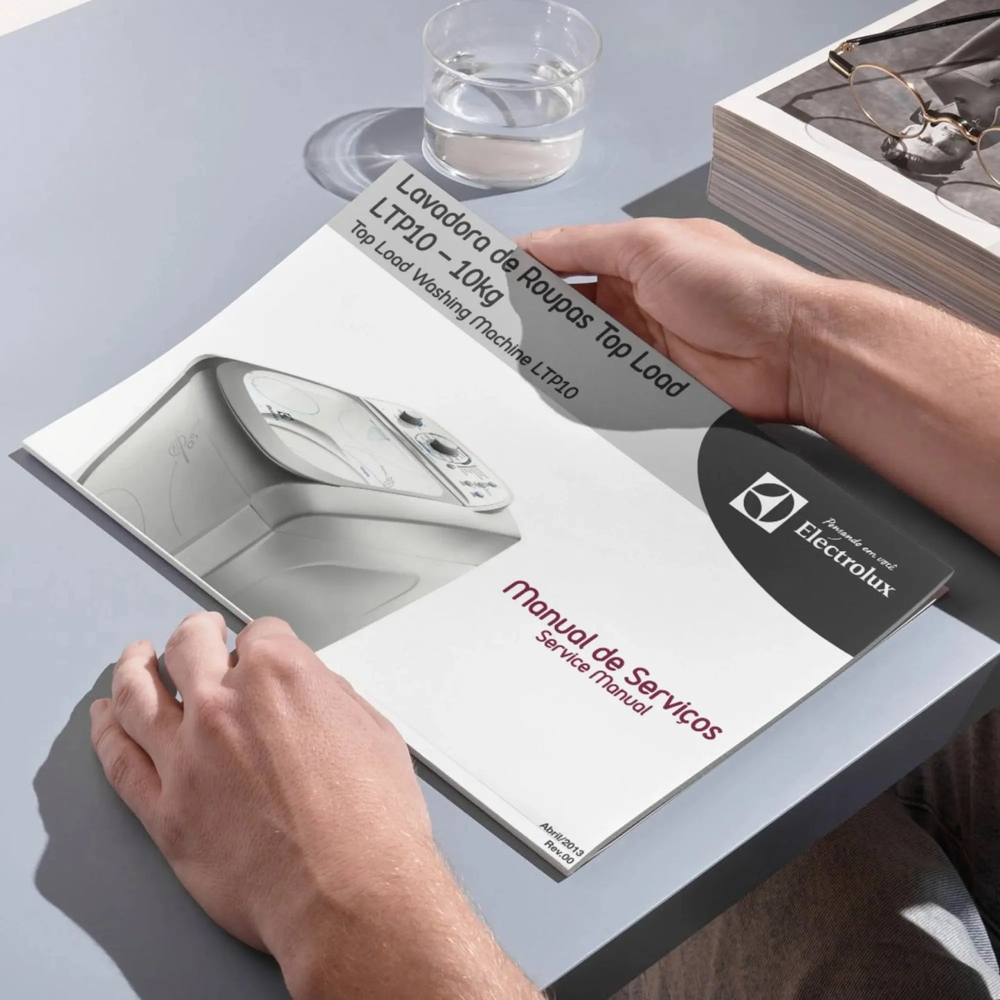 Manual Técnico de Serviços Lavadora Electrolux LTP10 - Baixar PDF Electrolux