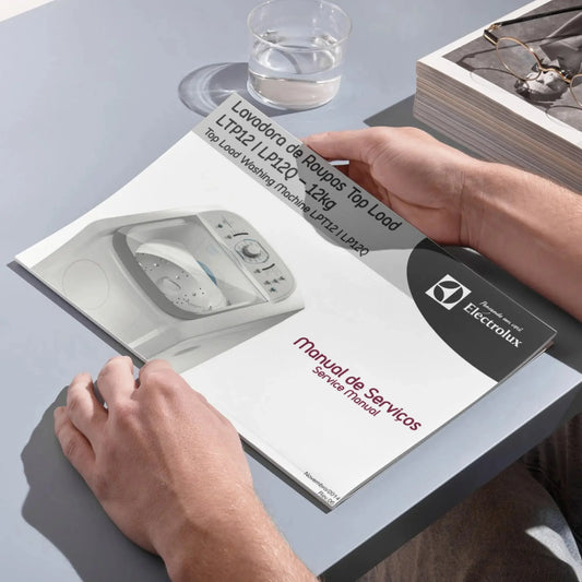Manual Técnico de Serviços Lavadora Electrolux LTP12 e LP12Q - Baixar PDF