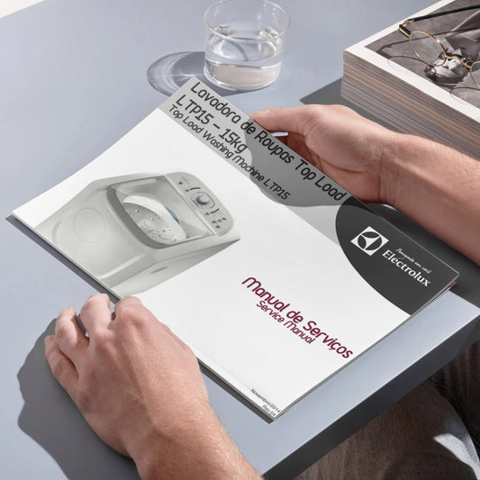 Manual Técnico de Serviços Lavadora Electrolux LTP15 - Baixar PDF