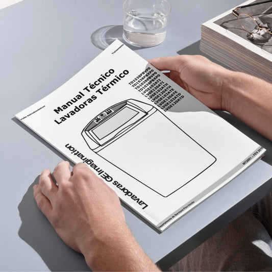 Manual Técnico de Serviços Lavadora Mabe TD15, TD10, LVGE10, LVGE12 - Baixar PDF