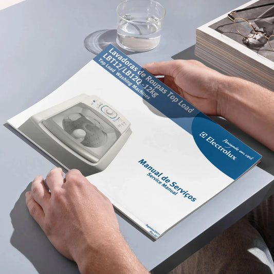 Manual de servicio de la lavadora Electrolux LBT12, LB12Q - Descargar PDF