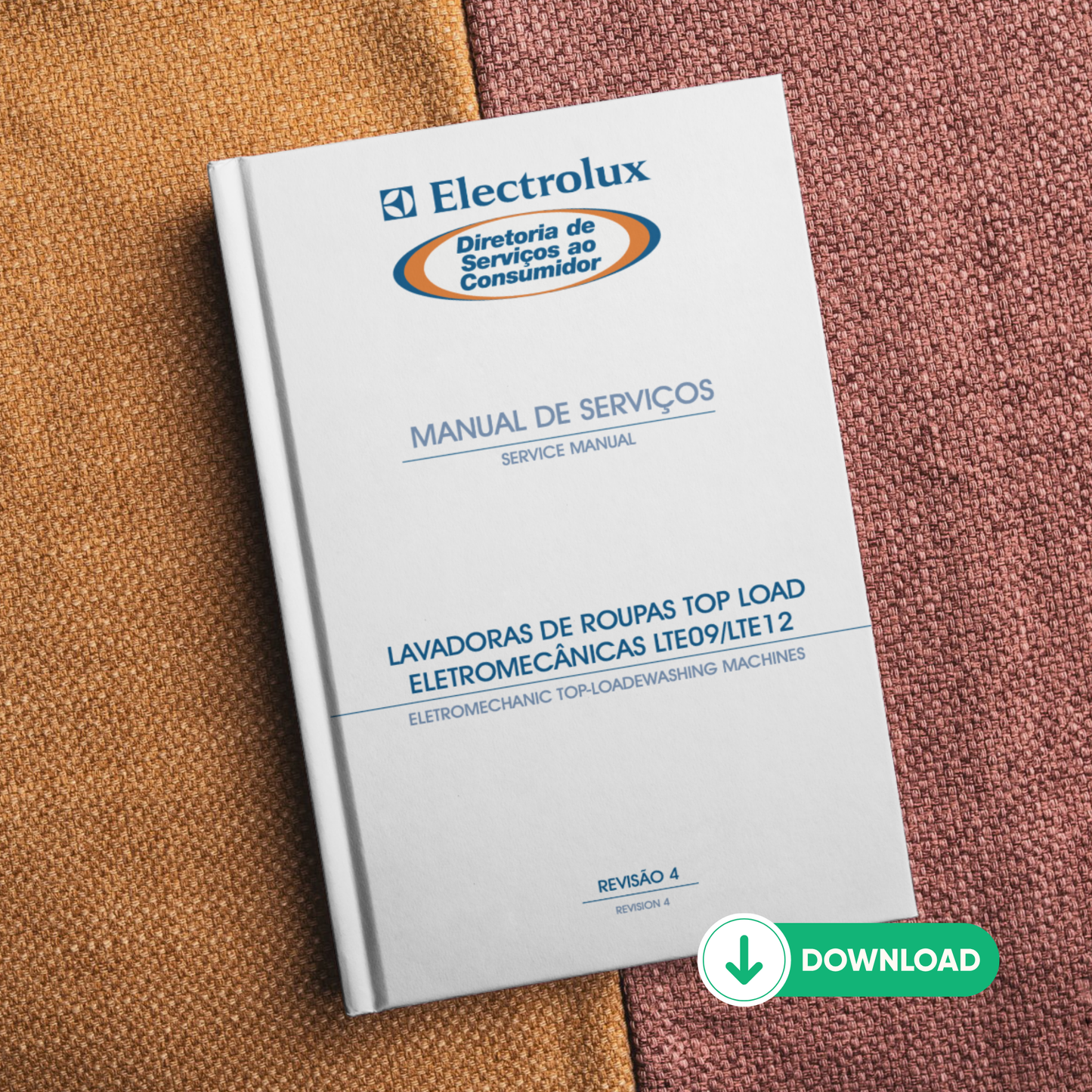 Manual Técnico de Serviços Lavadoras Electrolux LTE09/LTE12 - Baixar PDF