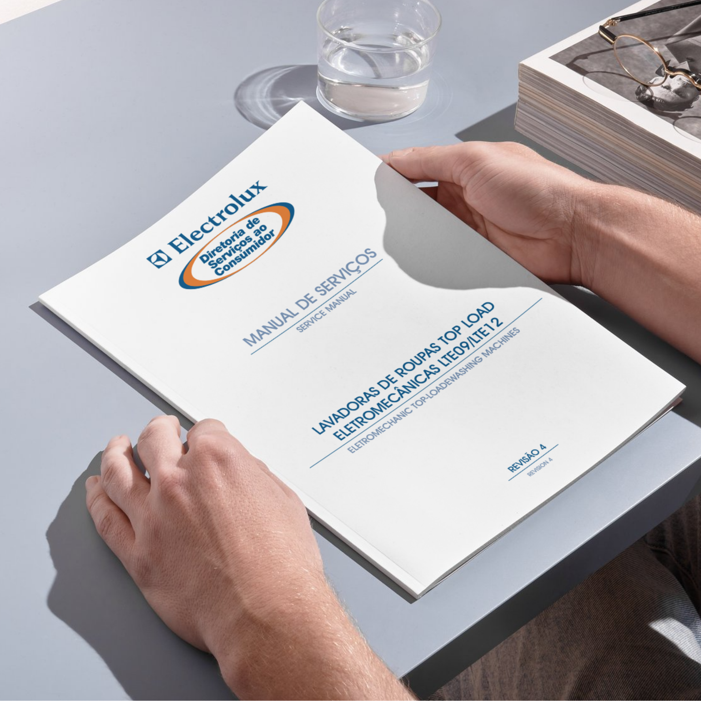 Manual Técnico de Serviços Lavadoras Electrolux LTE09/LTE12 - Baixar PDF