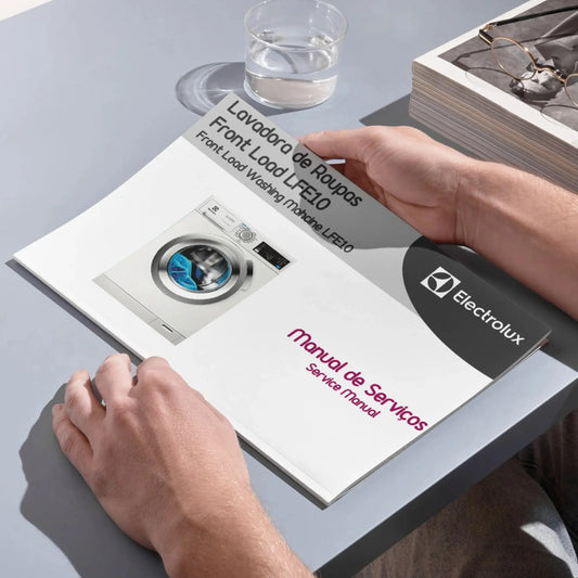 Manual técnico de servicio de la lavadora y secadora Electrolux LFE10 - Descargar PDF