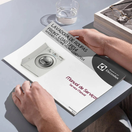 Manual técnico de servicio de la lavadora y secadora Electrolux LFE14 - Descargar PDF
