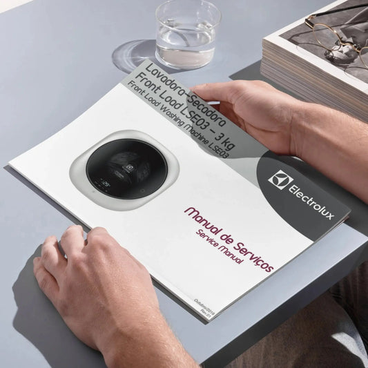 Manual técnico de servicio de lavadora y secadora Electrolux LSE03 - Descargar PDF