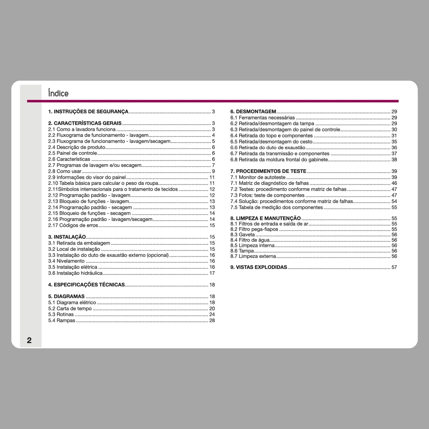Manual Técnico de Serviços Lava e Seca Electrolux LST12 - Baixar PDF Electrolux