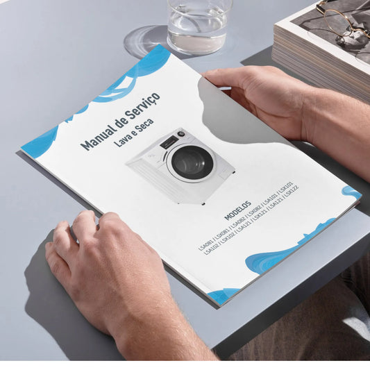 Manual técnico de servicio de lavadoras y secadoras Midea LSA081/082/102/121/122 LSX081/082/101/102/121/122 - Descargar PDF