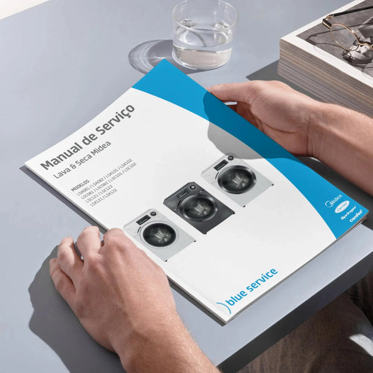 Manual técnico de servicio de lavadoras y secadoras Midea LSA LSC LSX - Descargar PDF