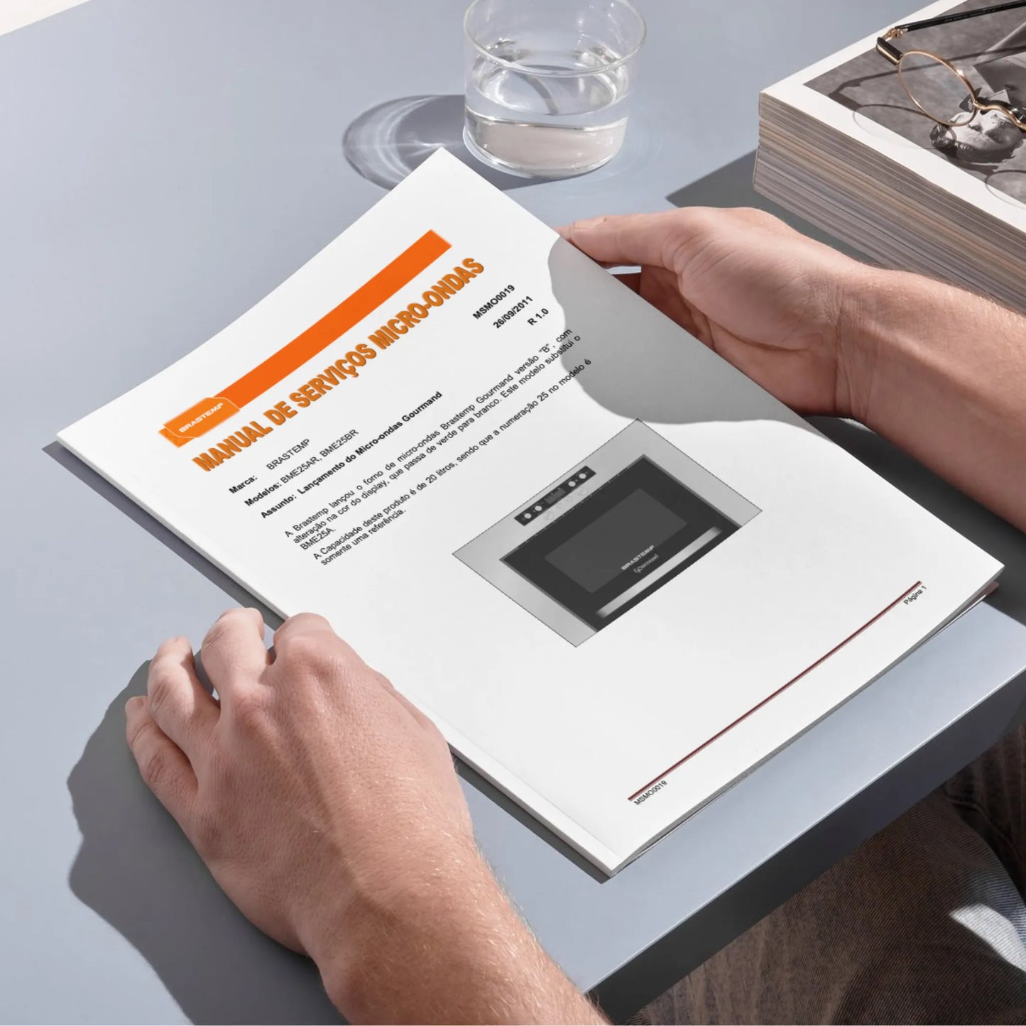 Manual Técnico de Serviços Micro-ondas Brastemp BME25AR, BME25BR - Baixar PDF
