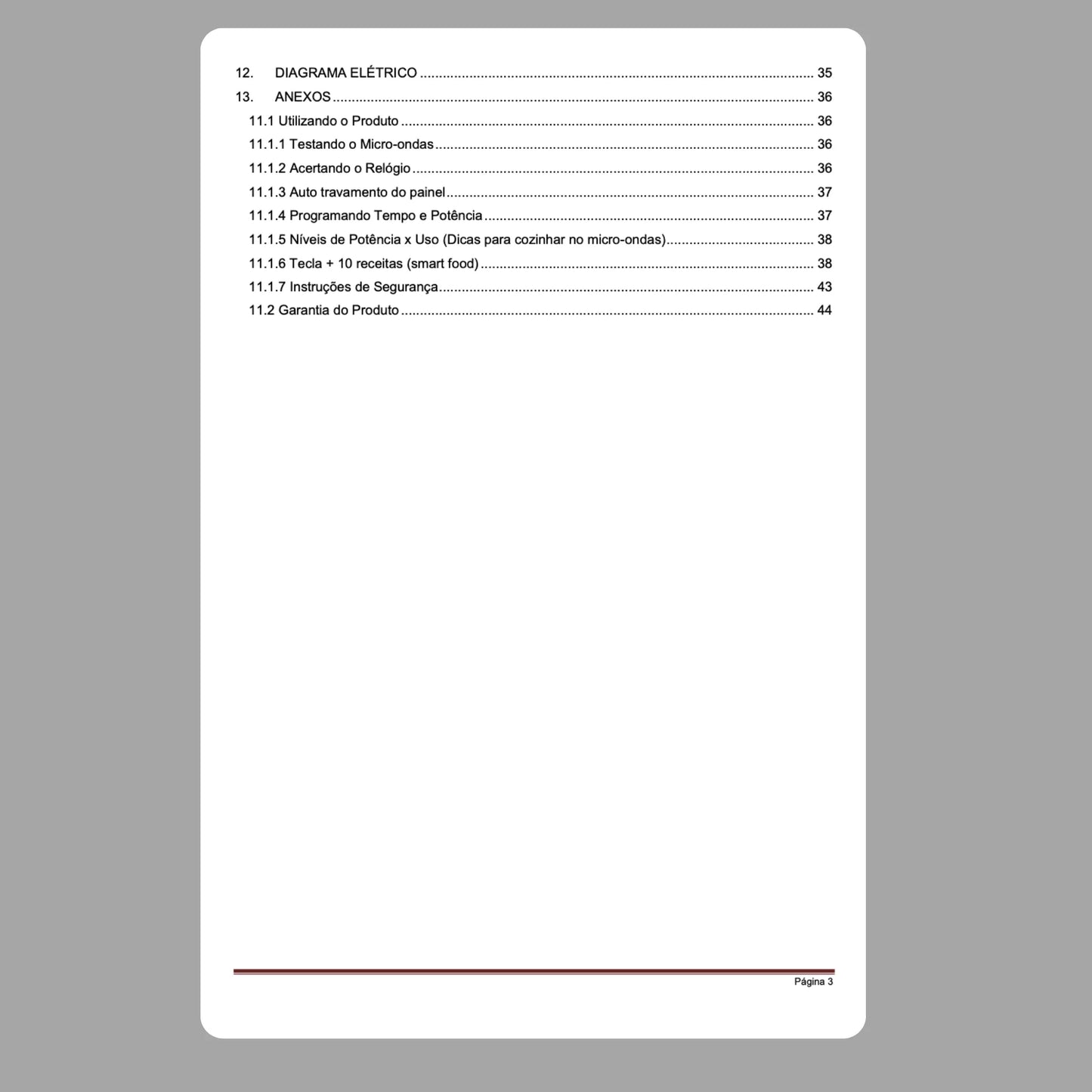 Manual Técnico de Serviços Micro-ondas Brastemp BMJ38AR - Baixar PDF