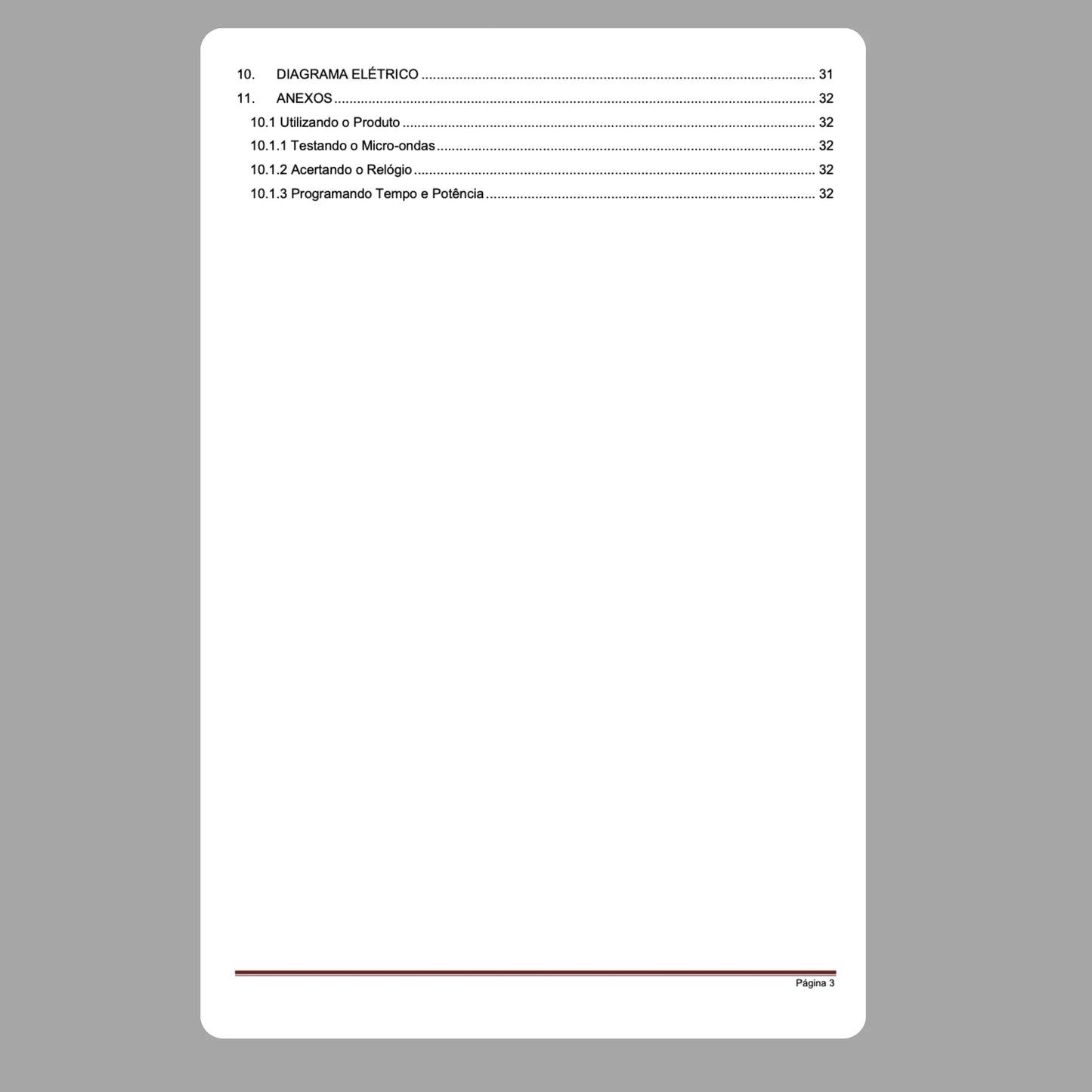 Manual técnico de servicio de microondas Brastemp BMP20AB y BMW20AT - Descargar PDF