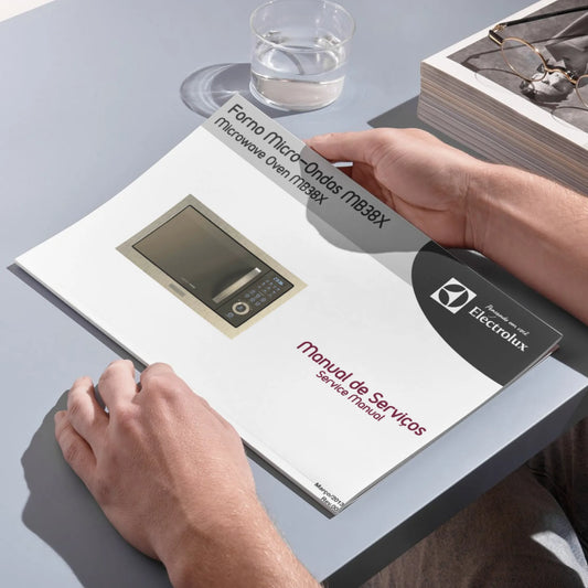 Manual técnico de servicio del microondas Electrolux MB38X - Descargar PDF
