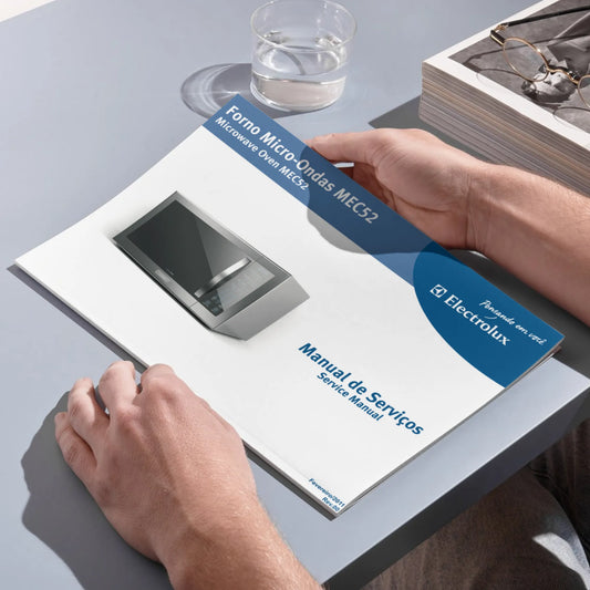 Manual técnico de servicio del microondas Electrolux MEC52 - Descargar PDF
