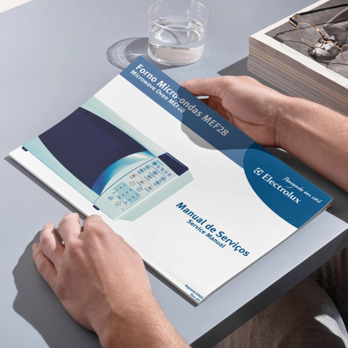 Manual Técnico de Serviços Micro-ondas Electrolux MEF28 - Baixar PDF