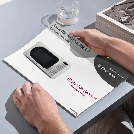 Manual técnico de servicio del microondas Electrolux MES27 - Descargar PDF