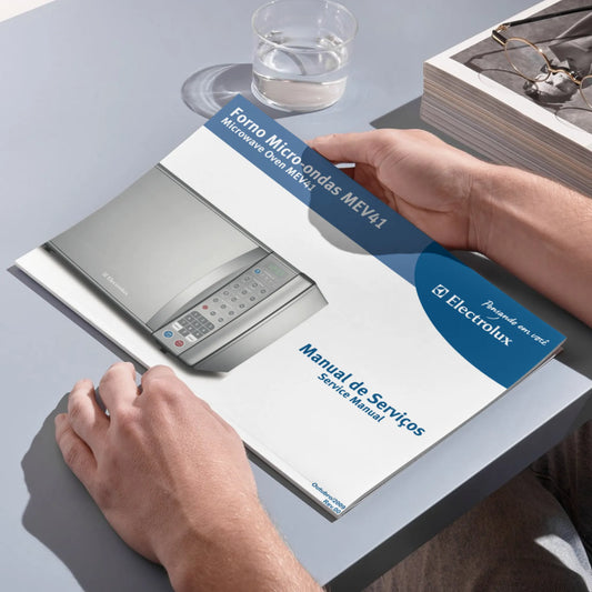 Manual Técnico de Serviços Micro-ondas Electrolux MEV41 - Baixar PDF