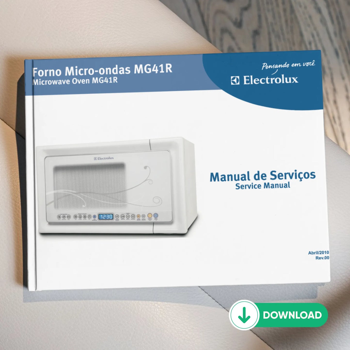 Manual Técnico de Serviços Micro-ondas Electrolux MG41R - Baixar PDF