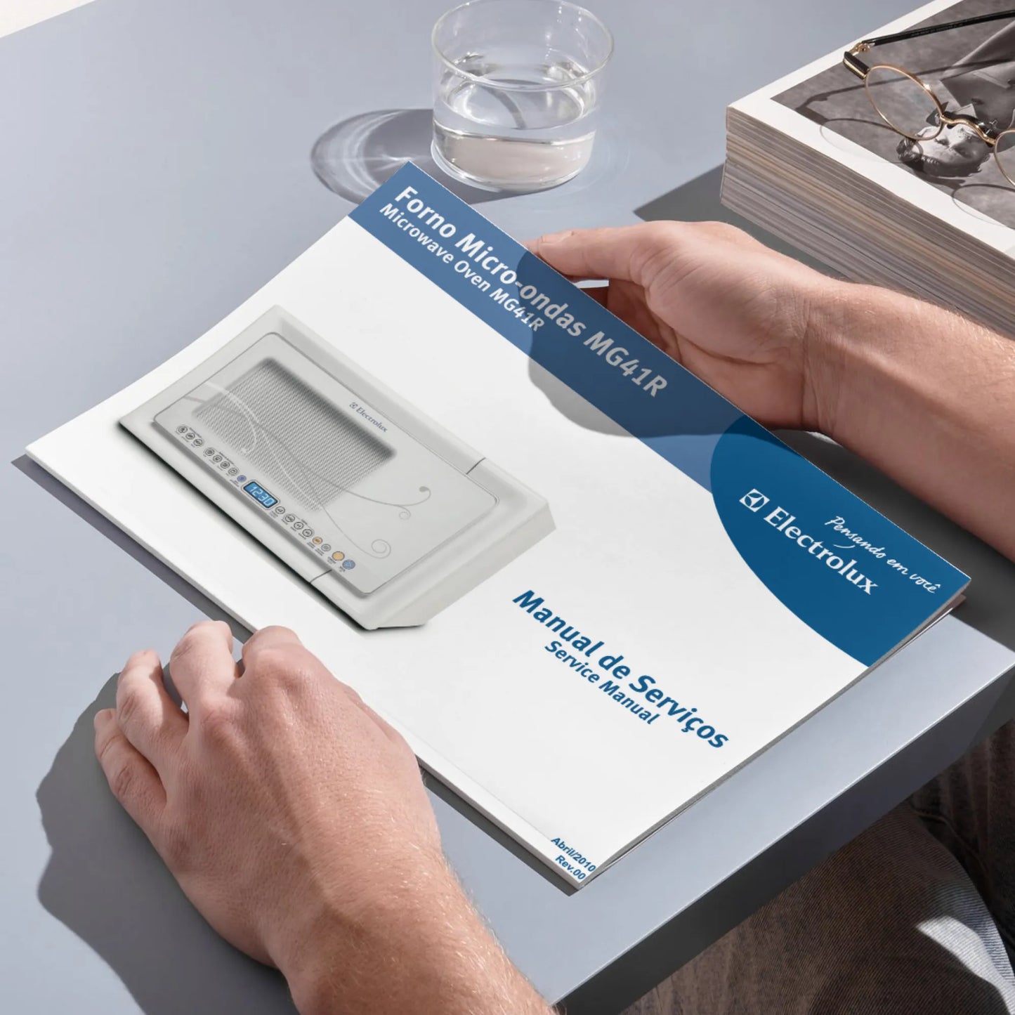 Manual Técnico de Serviços Micro-ondas Electrolux MG41R - Baixar PDF
