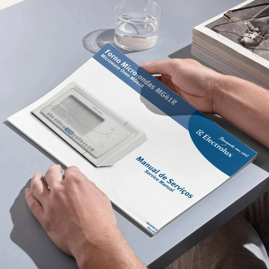 Manual de servicio del microondas Electrolux MG41R - Descargar PDF