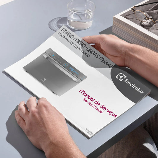 Manual Técnico de Serviços Micro-ondas Electrolux MGA42 - Baixar PDF