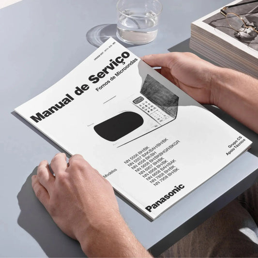 Manual de servicio del horno microondas Panasonic NN-5556 / NN-7958 - Descargar PDF