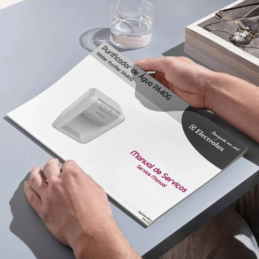 Manual técnico de servicio del purificador de agua Electrolux PA40G - Descargar PDF