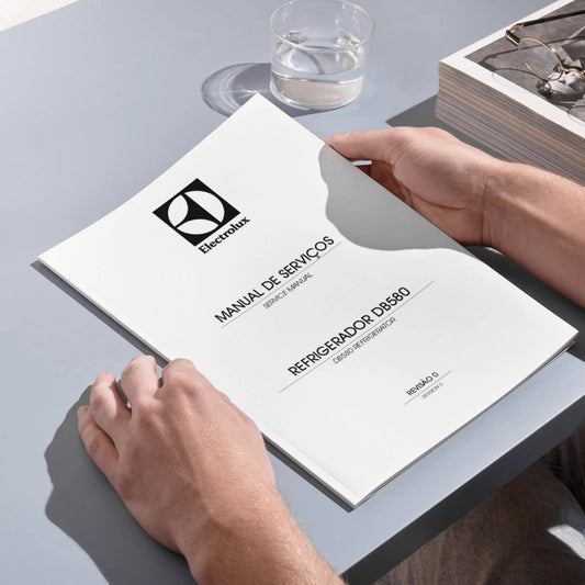 Manual de servicio técnico del refrigerador Electrolux DB580