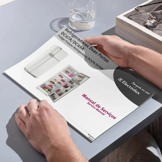 Manual Técnico de Serviços Refrigerador Electrolux DC47A, DC49A - Baixar PDF