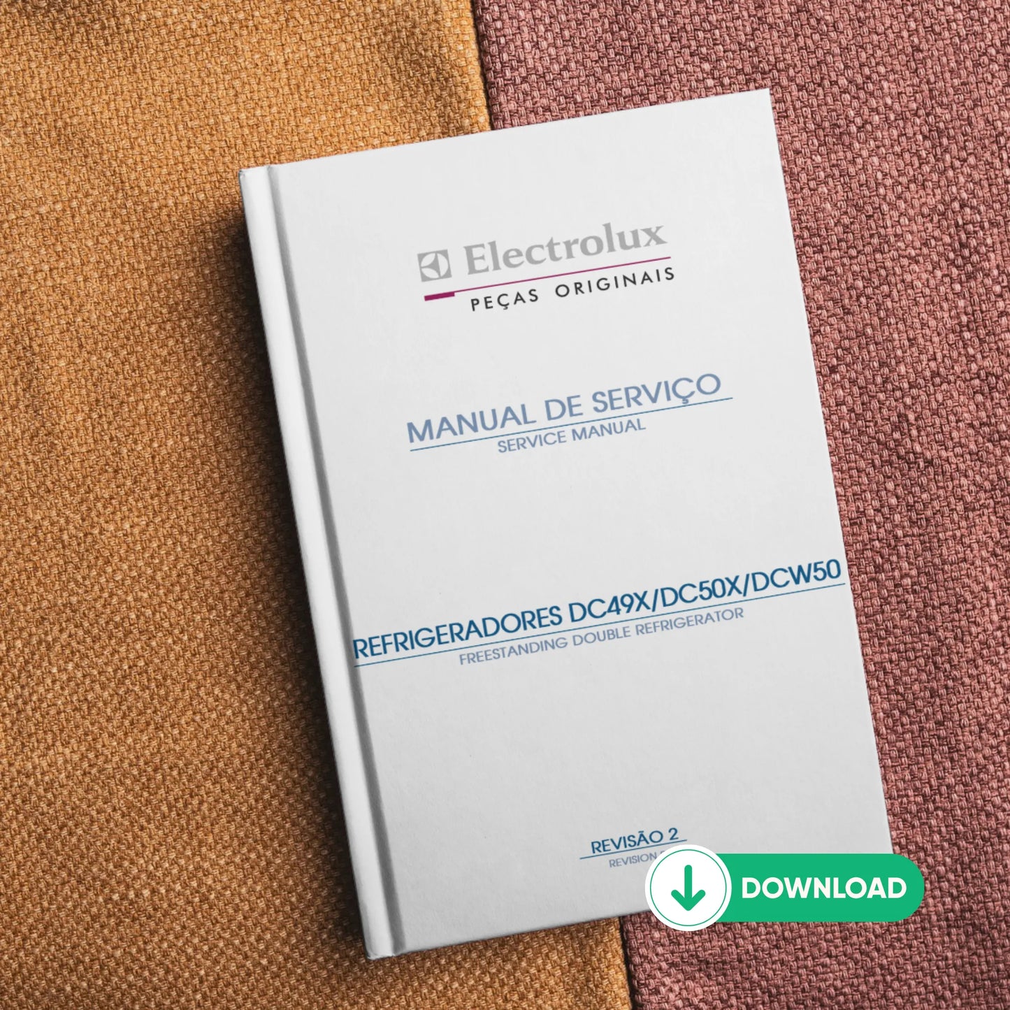 Manual Técnico de Serviços Refrigerador Electrolux DC49X, DC50X, DCW50 - Baixar PDF