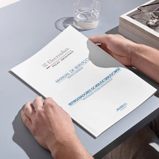 Manual de servicio de refrigeradores Electrolux DC49X, DC50X y DCW50 - Descargar PDF