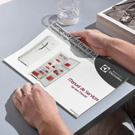 Manual Técnico de Serviços Refrigerador Electrolux DF35A - Baixar PDF