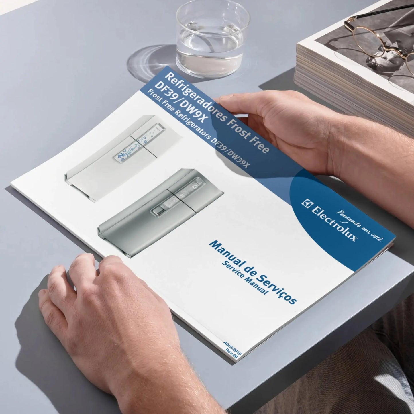 Manual Técnico de Serviços Refrigerador Electrolux DF39, DW39X - Baixar PDF Brastemp