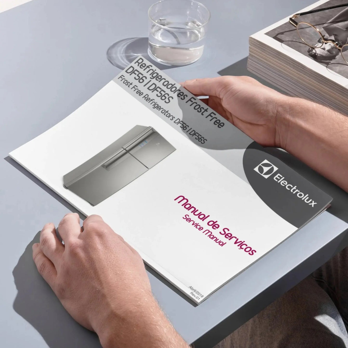 Manual Técnico de Serviços Refrigerador Electrolux DF56, DF56S - Baixar PDF Electrolux