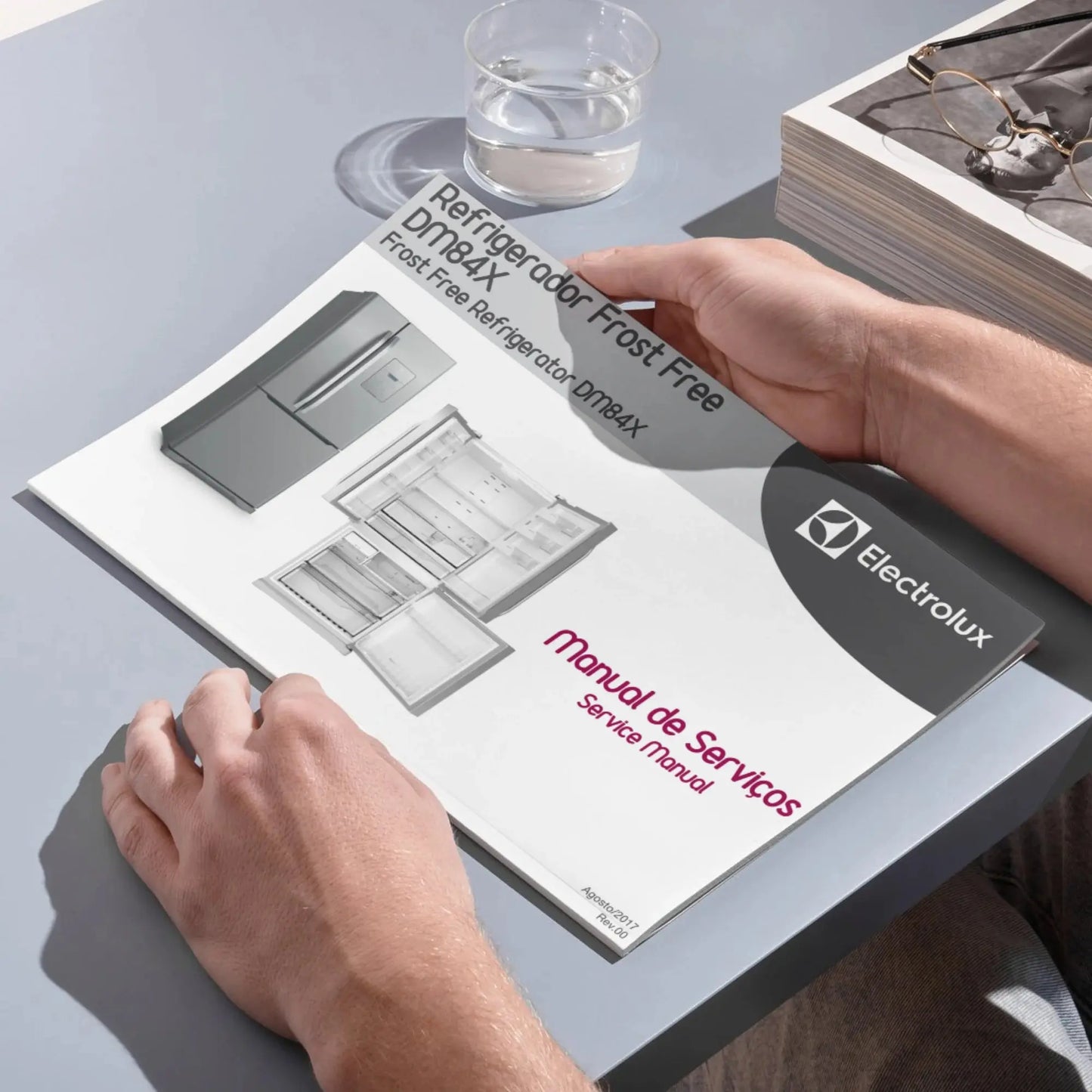 Manual Técnico de Serviços Refrigerador Electrolux DM84X - Baixar PDF Electrolux