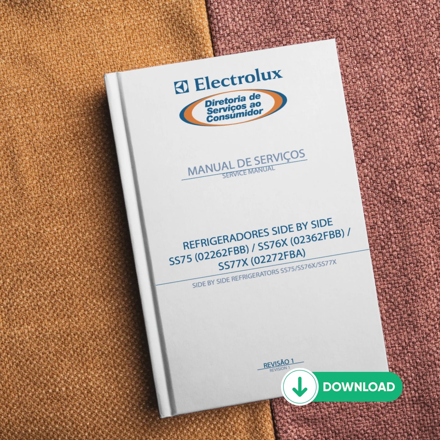 Manual de servicio del refrigerador Electrolux SS75, SS76X, SS77X - Descargar PDF