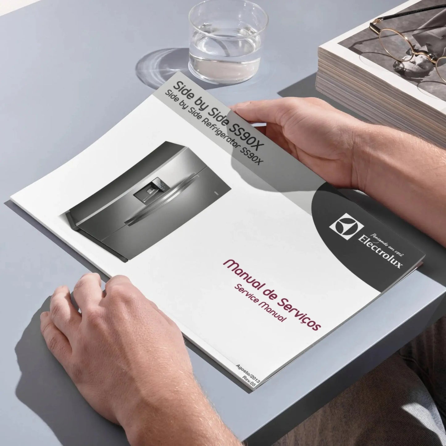 Manual Técnico de Serviços Refrigerador Electrolux SS90X - Baixar PDF Electrolux