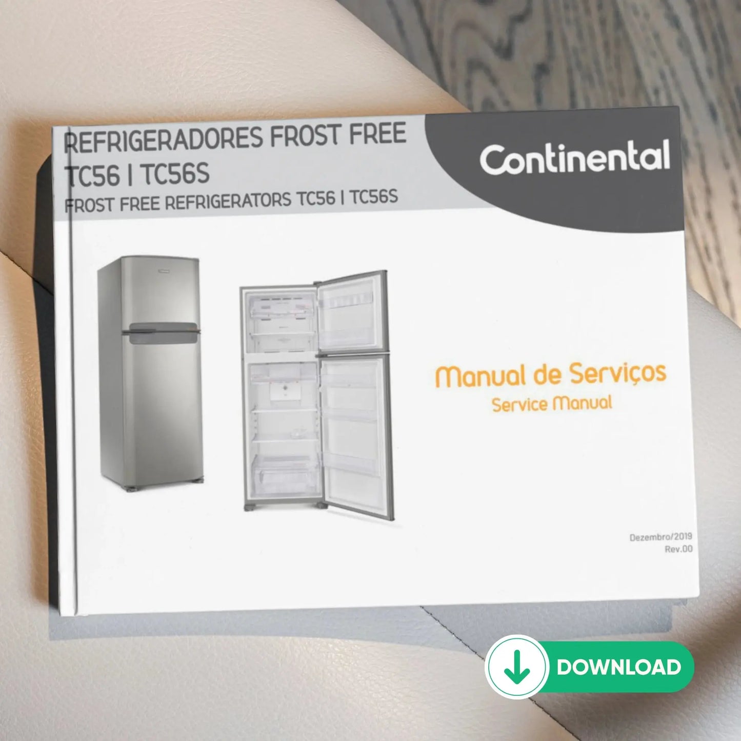 Manual Técnico de Serviços Refrigerador Electrolux TC56 - Baixar PDF Electrolux