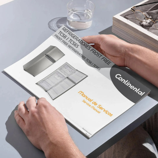 Manual Técnico de Serviços Refrigerador Electrolux TC56 - Baixar PDF