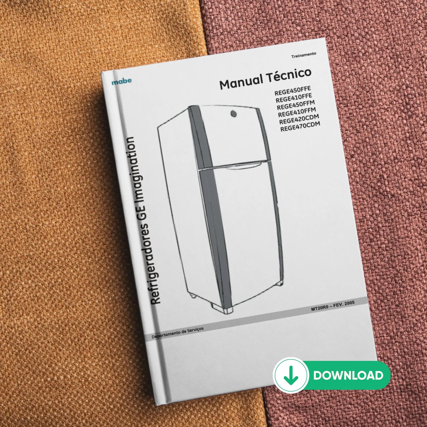 Manual Técnico de Serviços Refrigerador GE REGE410 - Baixar PDF