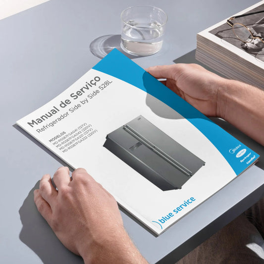 Manual Técnico de Serviços Refrigerador Midea Side by Side 528L - Baixar PDF
