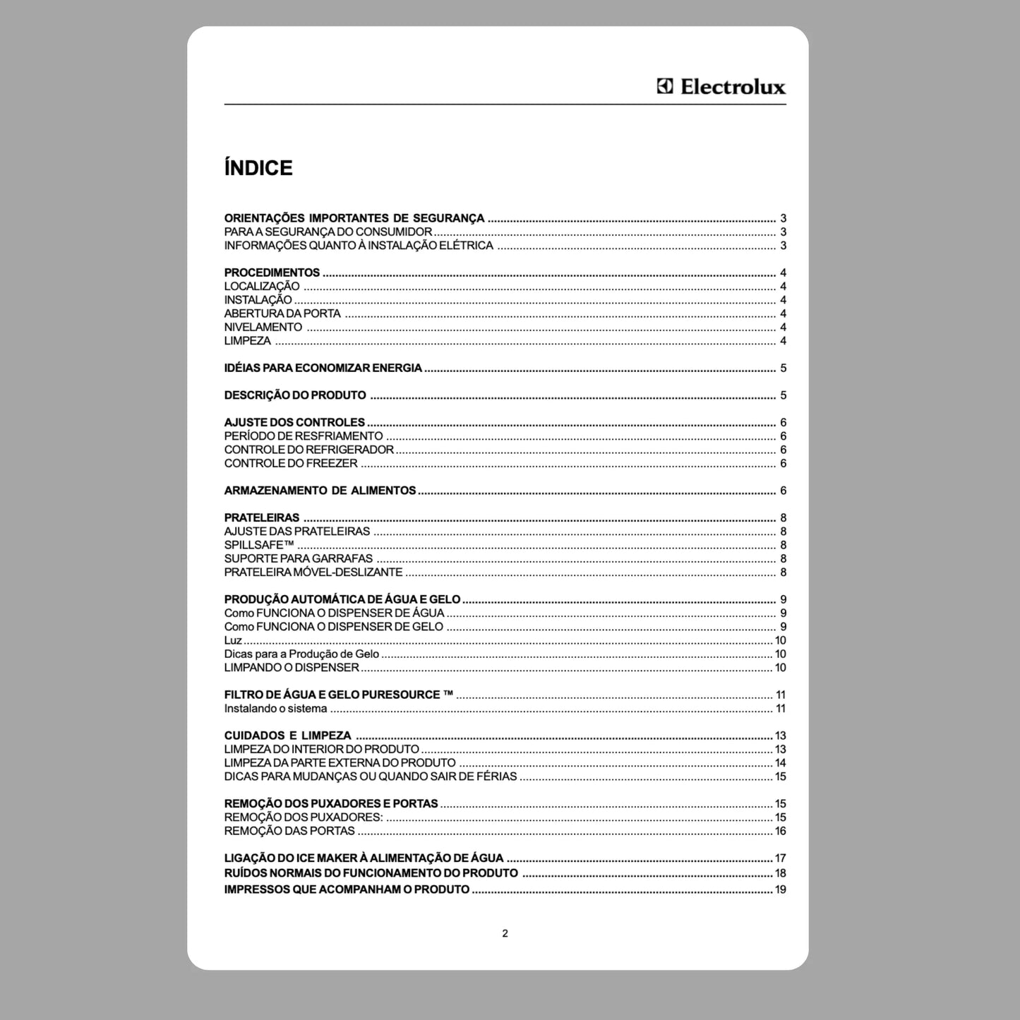 Manual Técnico de Serviços Refrigeradores SS730 / SS800 - Baixar PDF