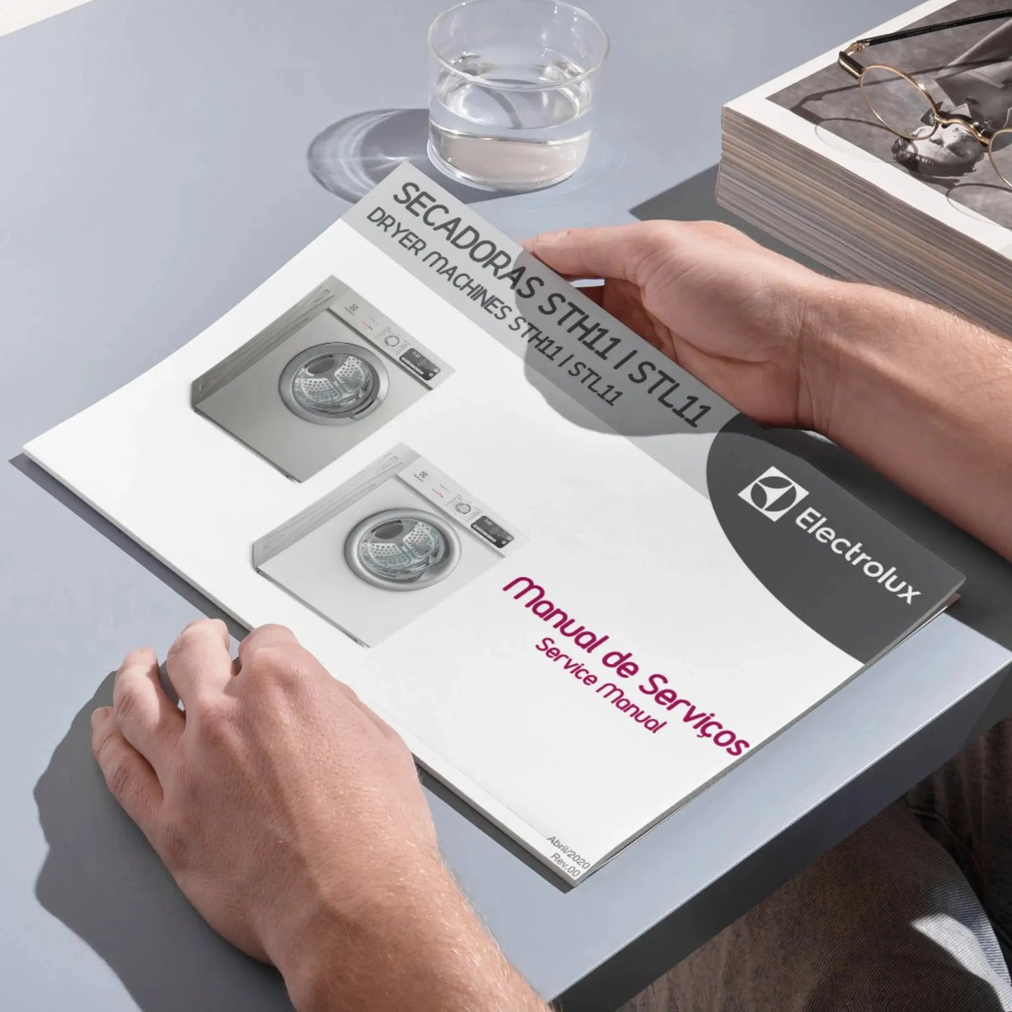 Manual Técnico de Serviços Secadora Electrolux STH11, STL11: Guia Completo para Manutenção e Reparo - Baixar PDF Electrolux