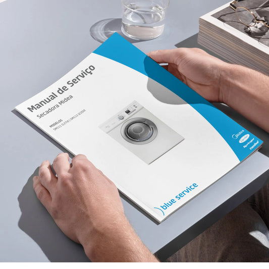 Manual Técnico de Serviços Secadora Midea SM111 e SM112 - Baixar PDF