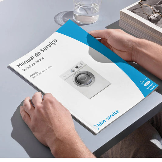 Manual Técnico de Serviços Secadora Midea SM111 e SM112 - Baixar PDF