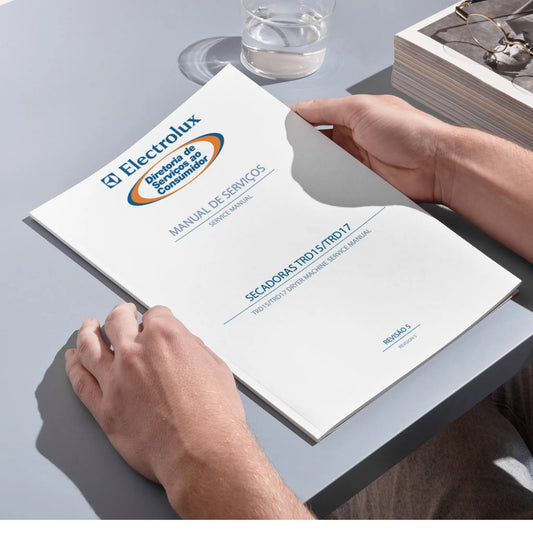 Manual Técnico de Serviços Secadoras Electrolux TRD15 e TRD17 - Baixar PDF