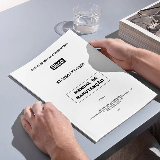 Manual Técnico de Serviços Sistema de Bebidas Carbonatadas XT-2750 e XT-1500 - Baixar PDF